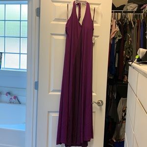Soma deep purple maxi dress